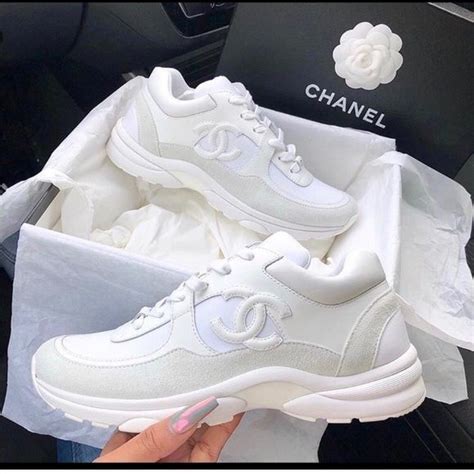 chanel white sneakers 2021